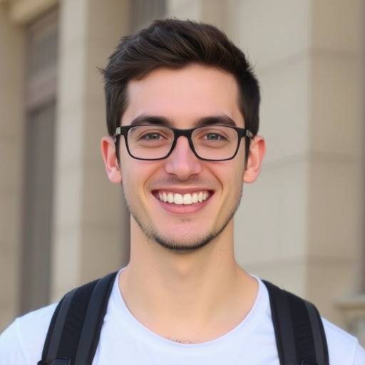 Foto di Alessandro Rizzo, studente.